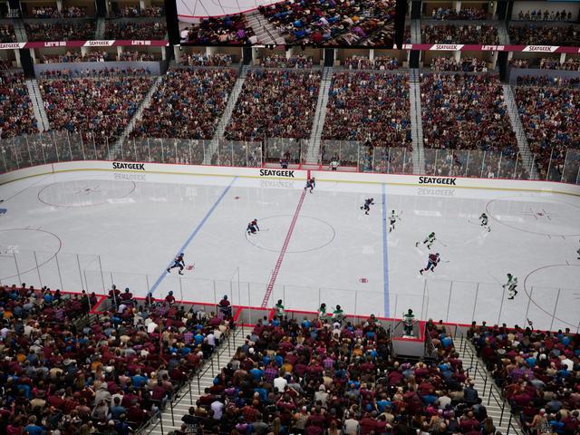 Official view from Section 301 at Ball Arena