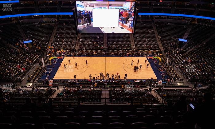 Ball Arena - Section 302 Seat View