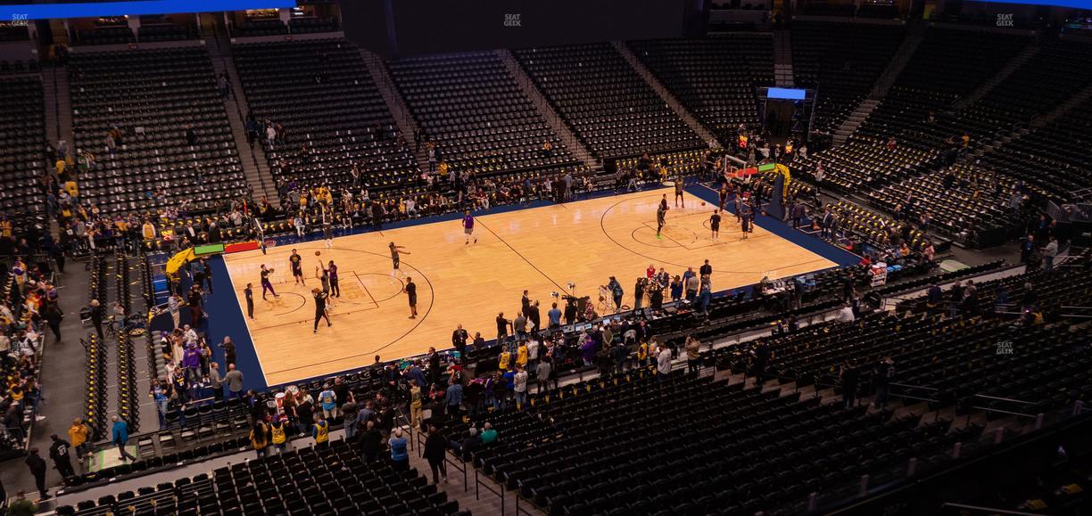 Ball Arena - Section 305 Seat View