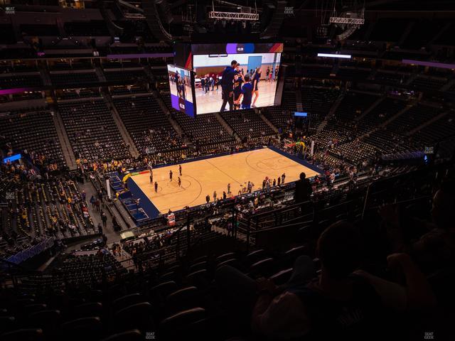 Ball Arena - Section 308 Seat View