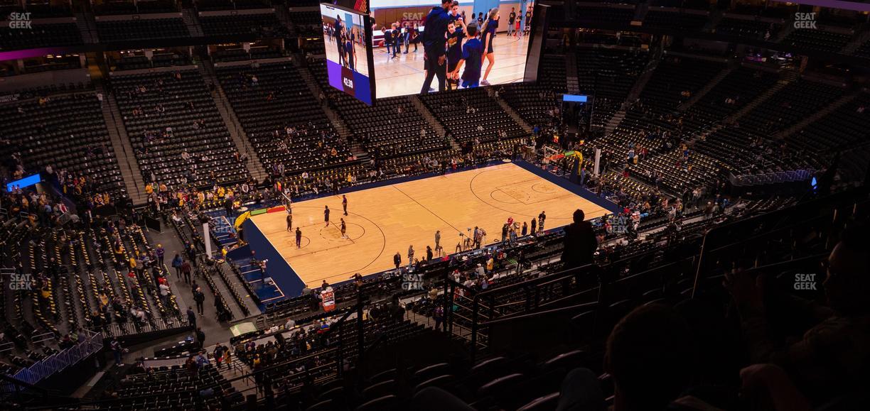 Ball Arena - Section 308 Seat View