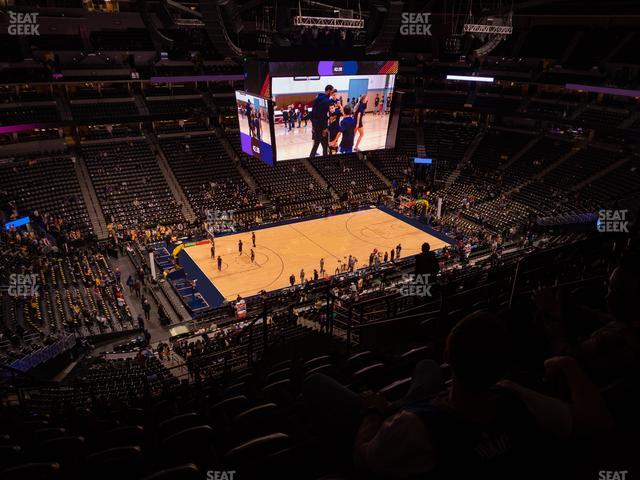 Ball Arena - Section 308 Seat View Ball Arena - Section 308 Seat View