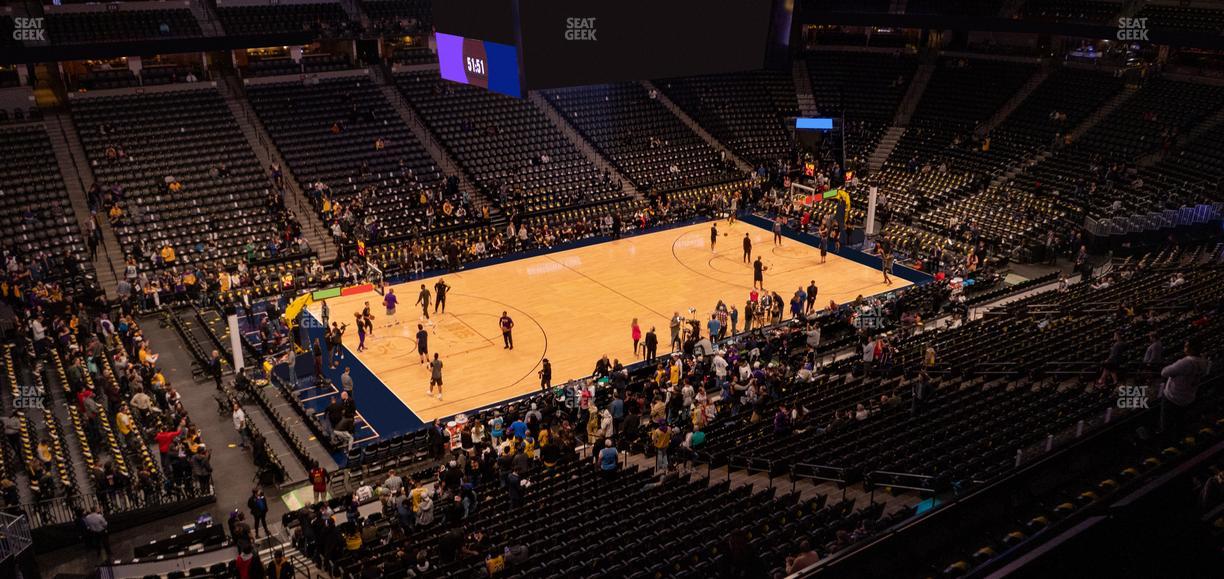 Ball Arena - Section 309 Seat View