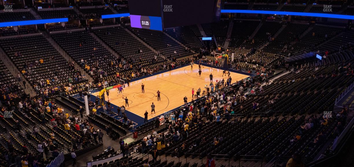 Ball Arena - Section 311 Seat View