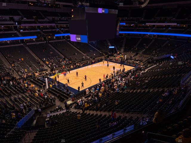 Ball Arena - Section 311 Seat View
