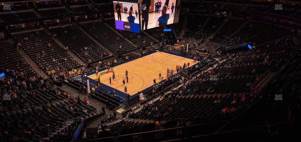 Ball Arena - Section 312 Seat View