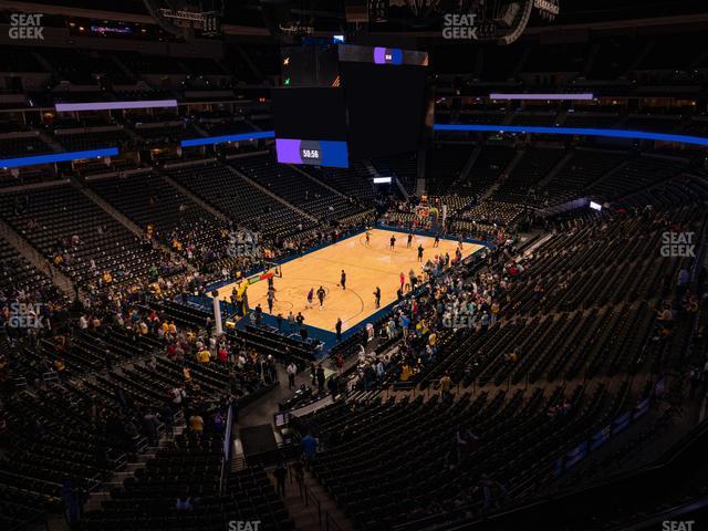 Ball Arena - Section 313 Seat View Ball Arena - Section 313 Seat View