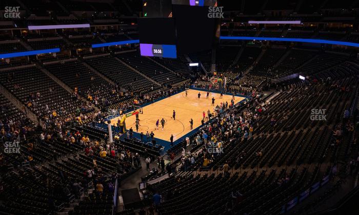 Ball Arena - Section 313 Seat View