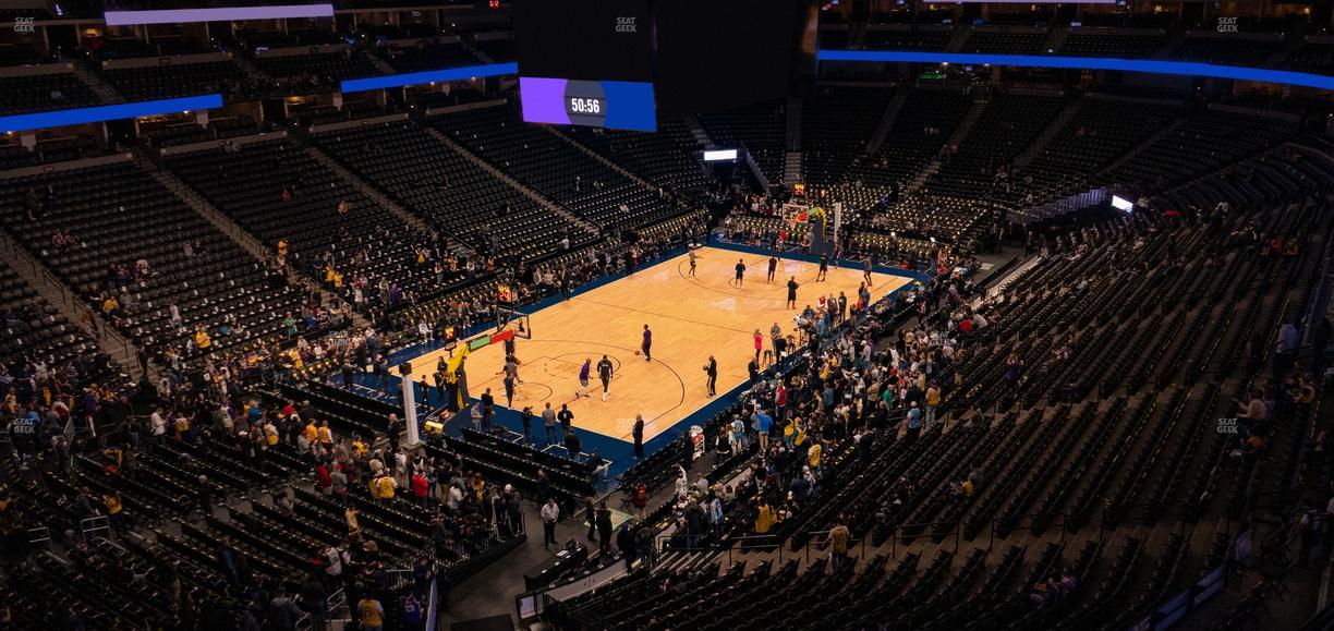 Ball Arena - Section 313 Seat View