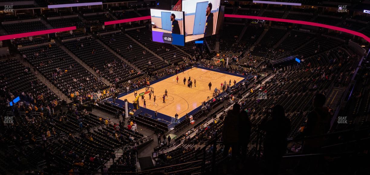 Ball Arena - Section 314 Seat View