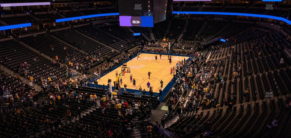 Ball Arena - Section 317 Seat View