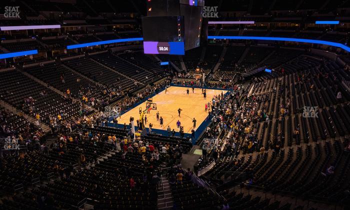 Ball Arena - Section 317 Seat View