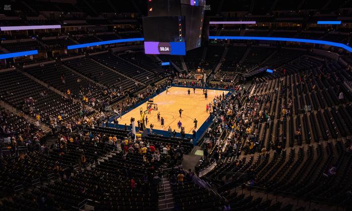 Ball Arena - Section 317 Seat View