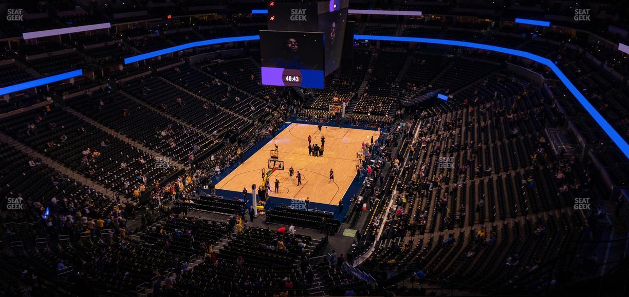 Ball Arena - Section 318 Seat View