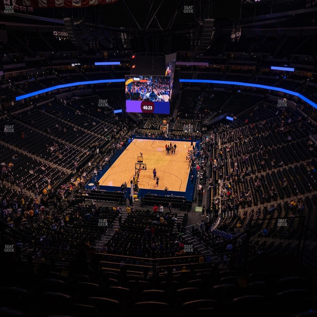 Ball Arena - Section 320 Seat View