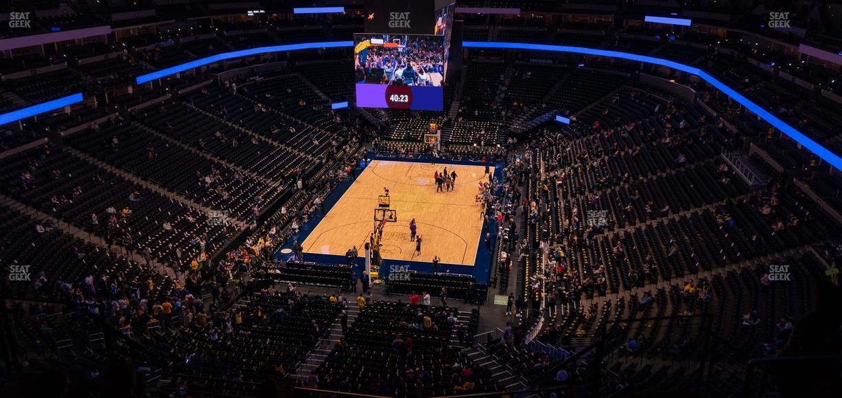 Ball Arena - Section 320 Seat View