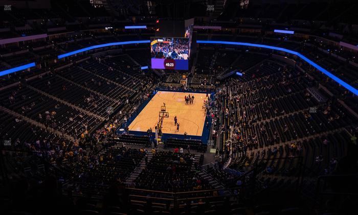 Ball Arena - Section 320 Seat View