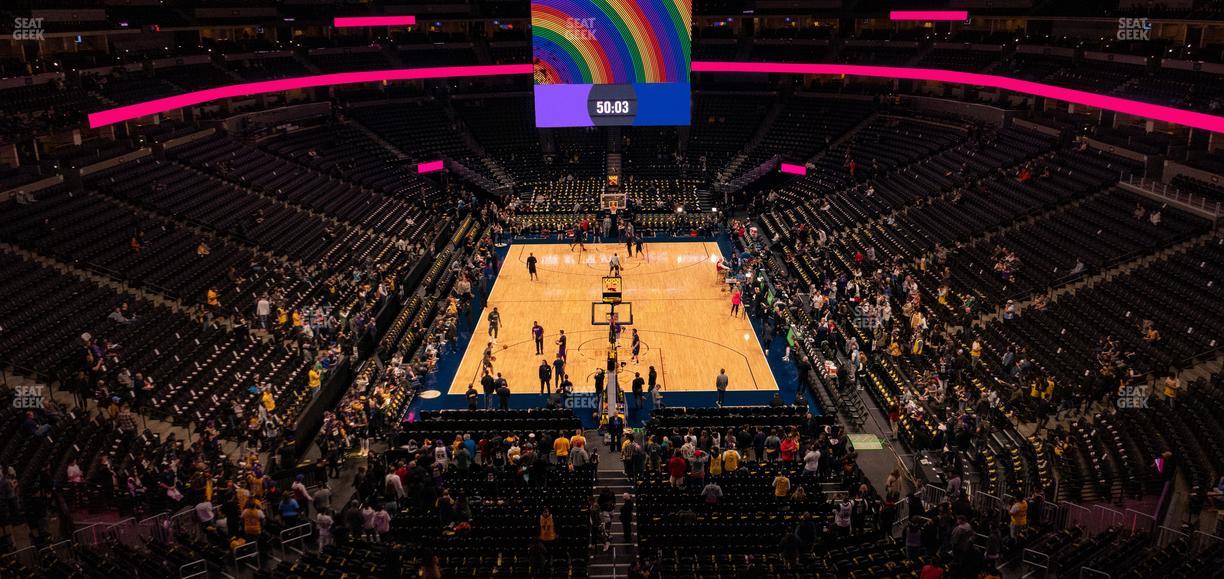 Ball Arena - Section 321 Seat View