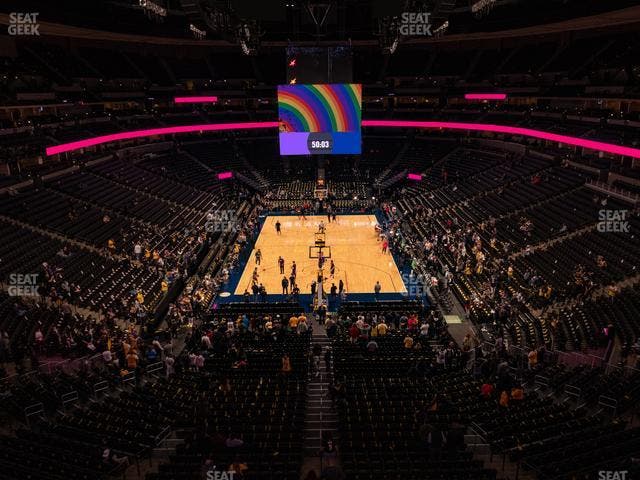 Ball Arena - Section 321 Seat View