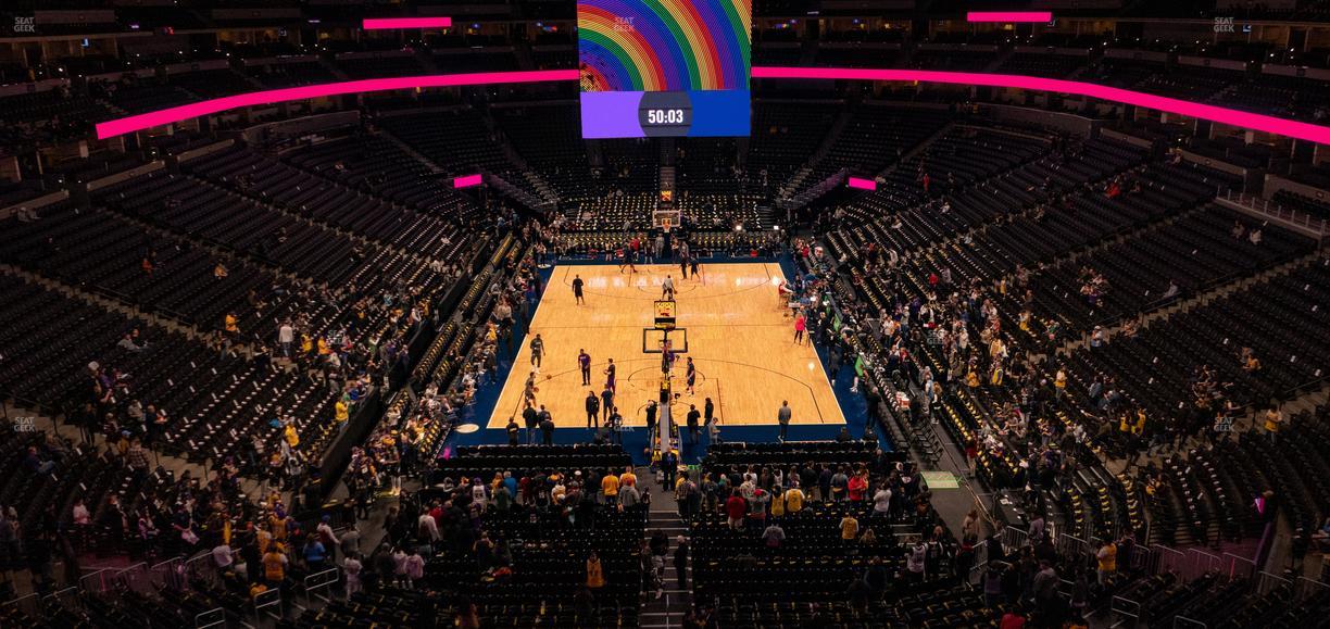 Ball Arena - Section 321 Seat View