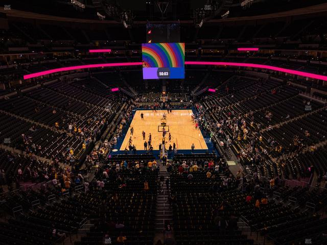 Ball Arena - Section 321 Seat View