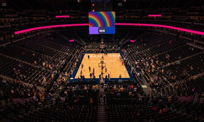 Ball Arena - Section 321 Seat View