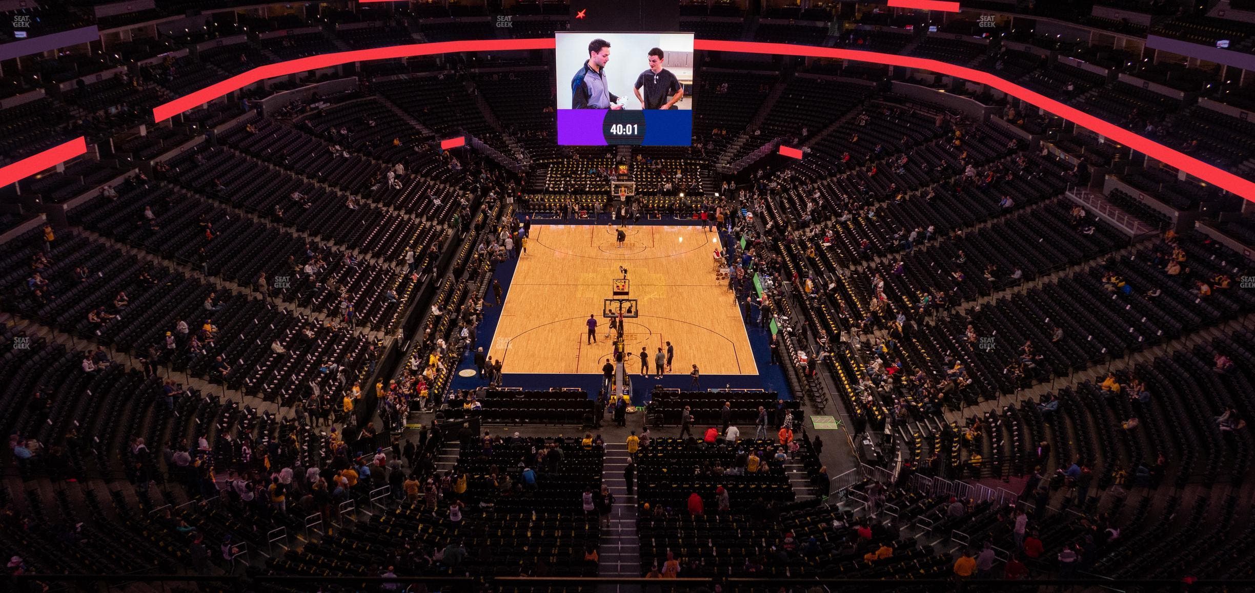 Ball Arena - Section 322 Seat View