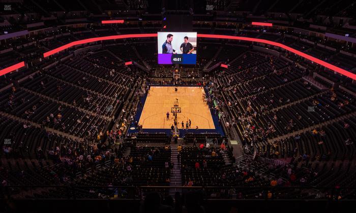 Ball Arena - Section 322 Seat View