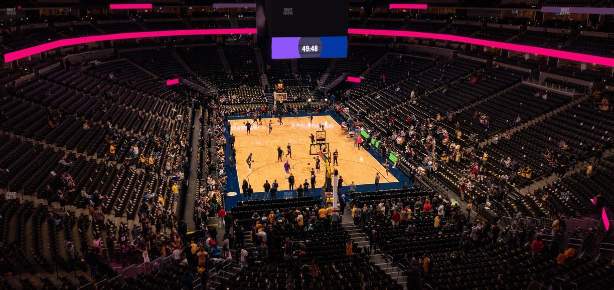 Ball Arena - Section 323 Seat View