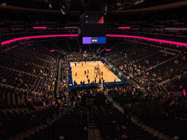 Ball Arena - Section 323 Seat View