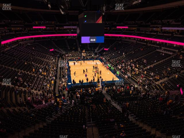 Ball Arena - Section 323 Seat View Ball Arena - Section 323 Seat View