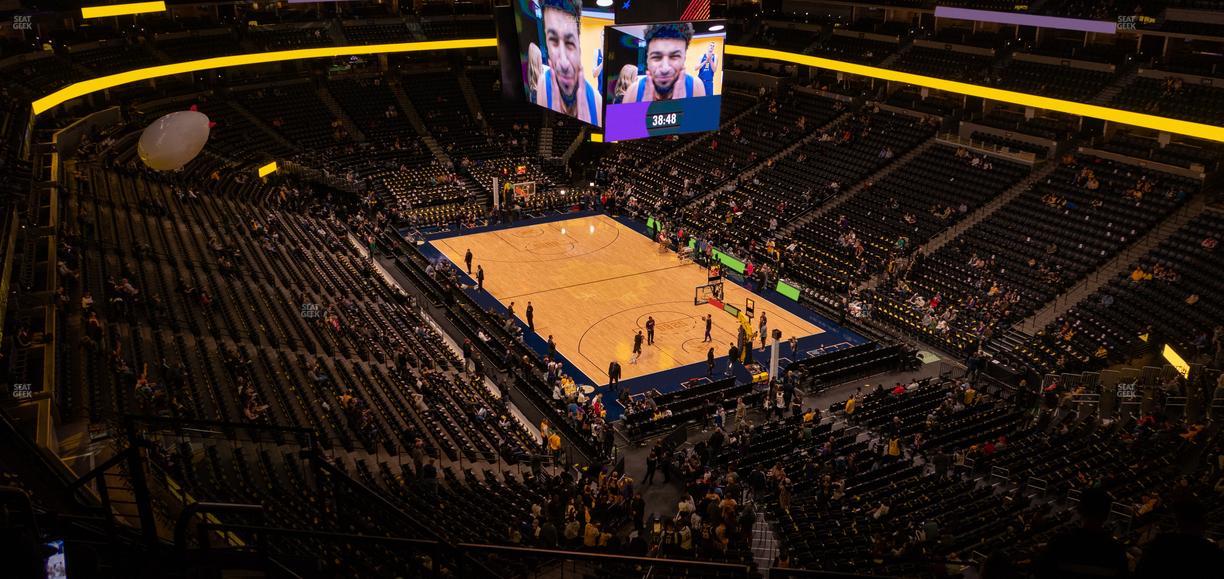 Ball Arena - Section 328 Seat View