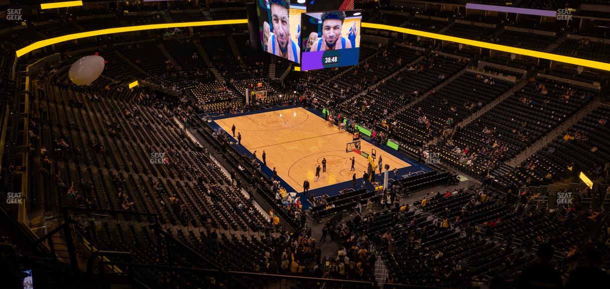 Ball Arena - Section 328 Seat View