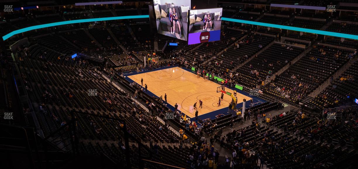 Ball Arena - Section 330 Seat View