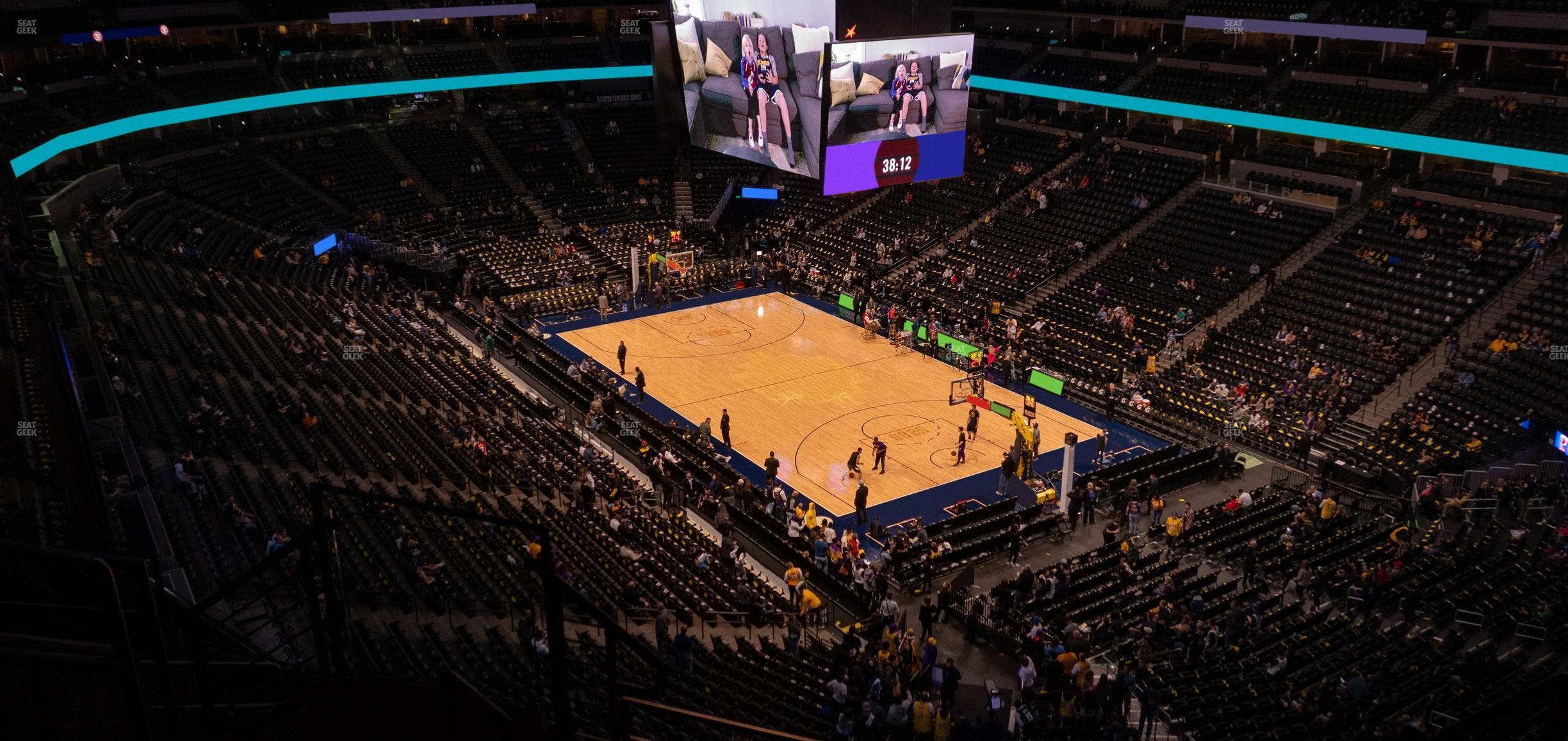 Ball Arena - Section 330 Seat View