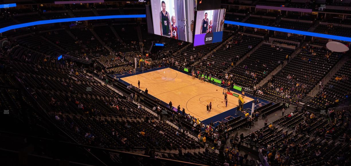 Ball Arena - Section 332 Seat View