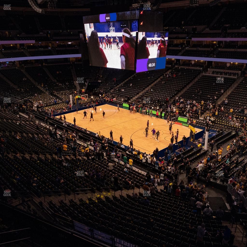 Ball Arena - Section 333 Seat View