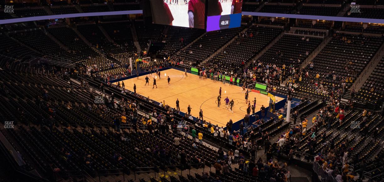 Ball Arena - Section 333 Seat View