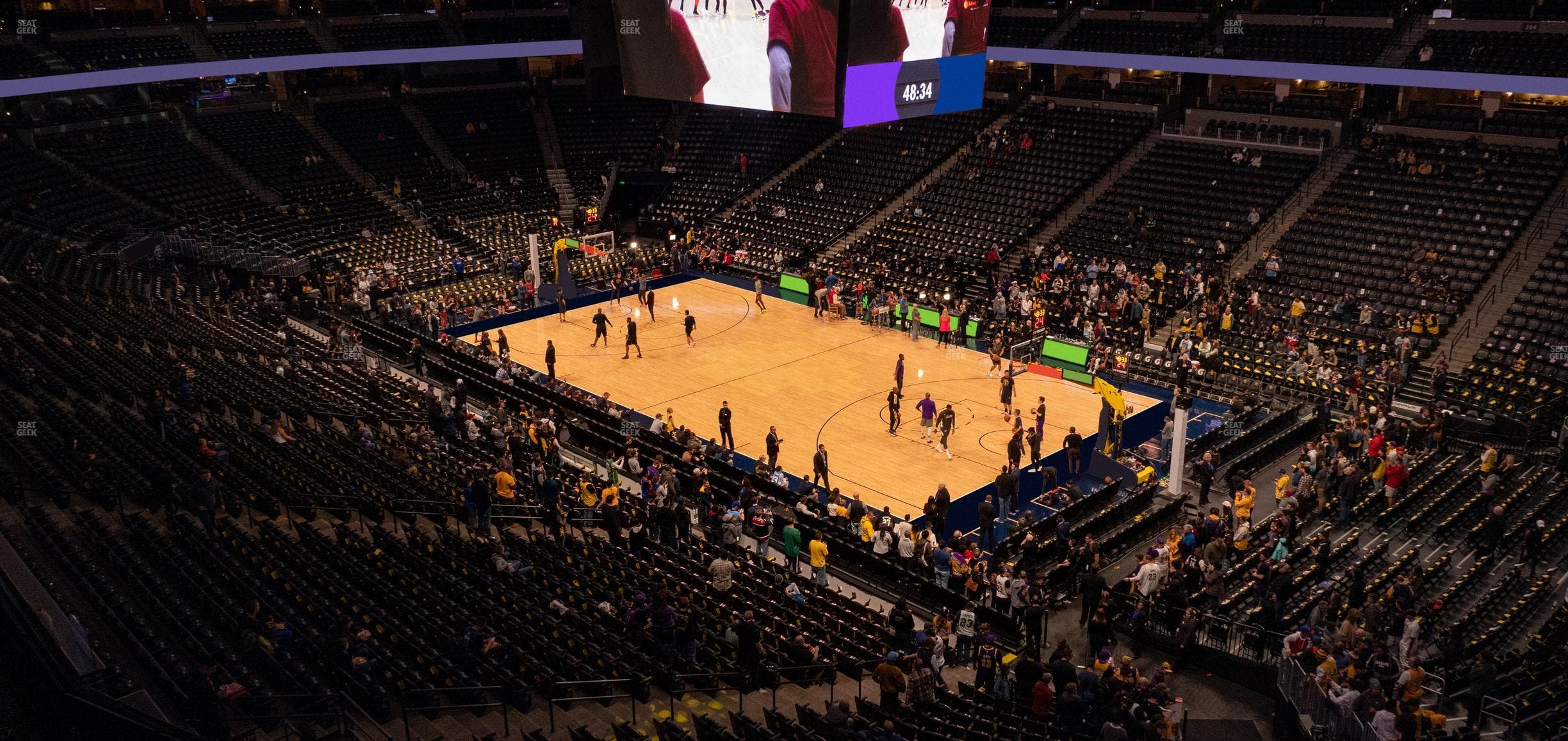 Ball Arena - Section 333 Seat View
