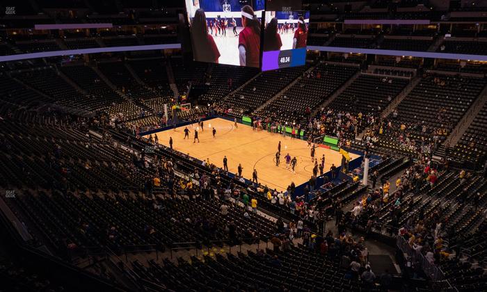 Ball Arena - Section 333 Seat View