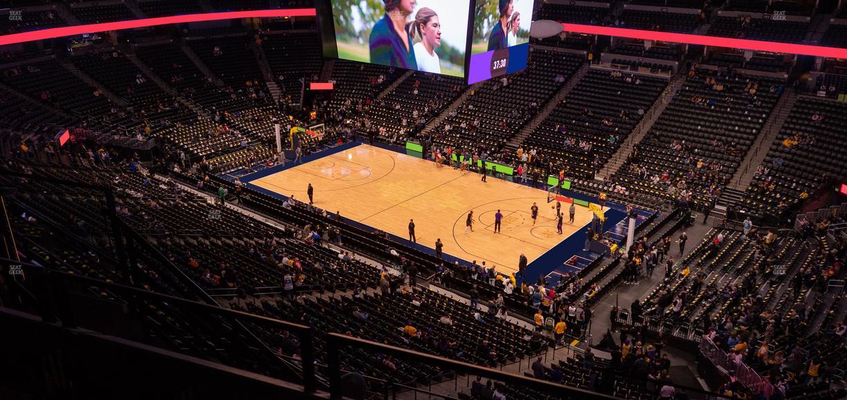 Ball Arena - Section 334 Seat View