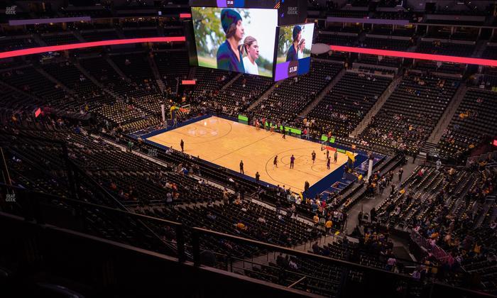 Ball Arena - Section 334 Seat View