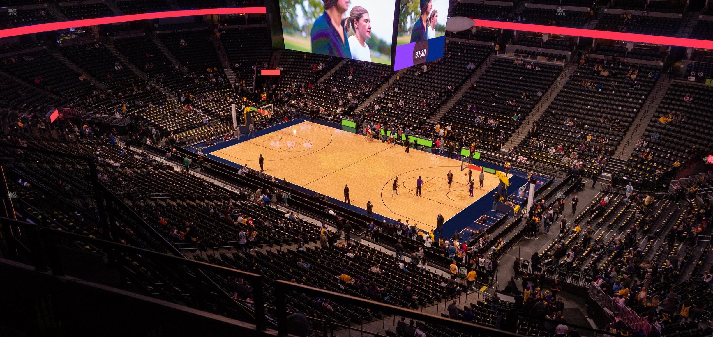Ball Arena - Section 334 Seat View