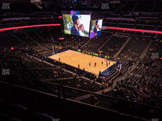 Ball Arena - Section 334 Seat View Ball Arena - Section 334 Seat View