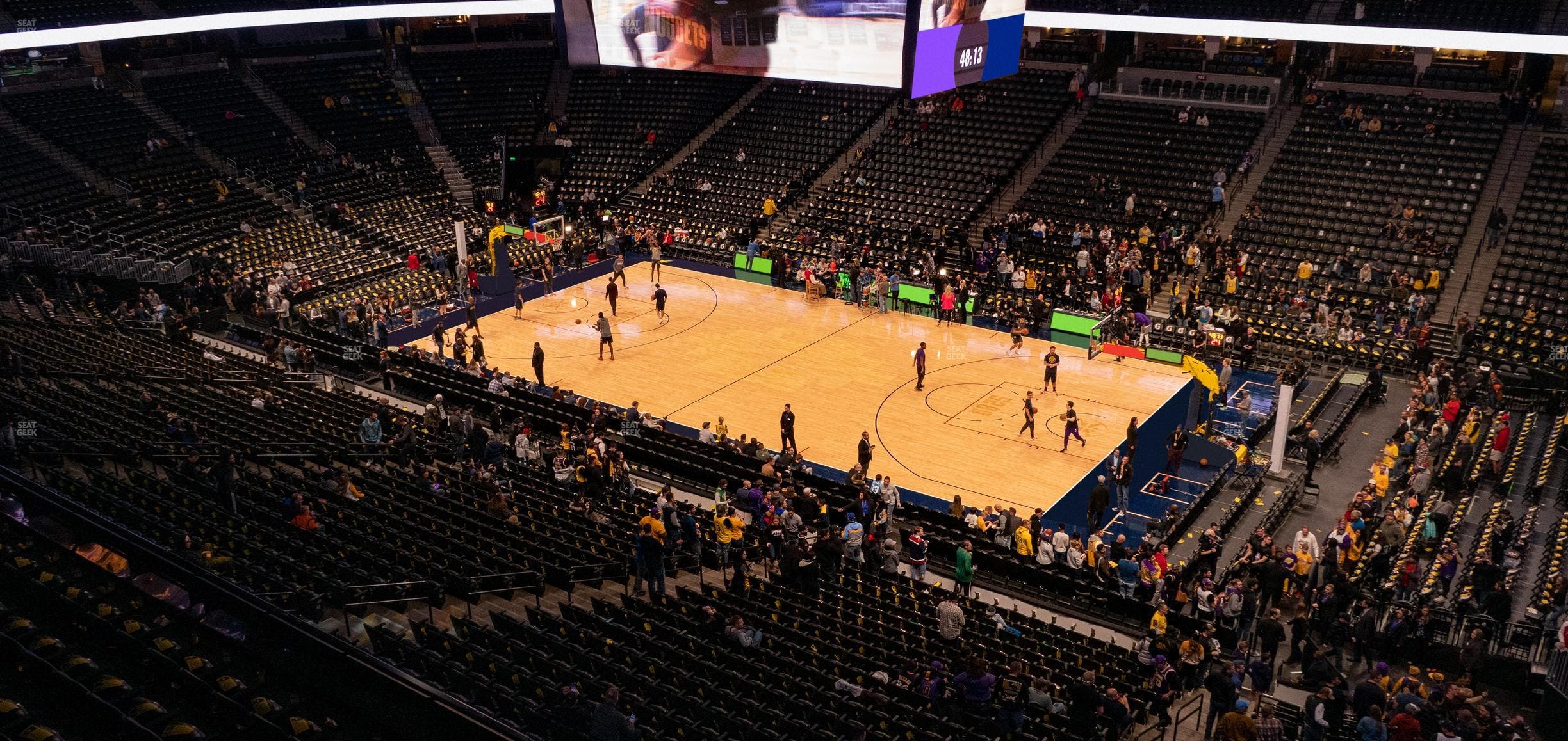 Ball Arena - Section 335 Seat View