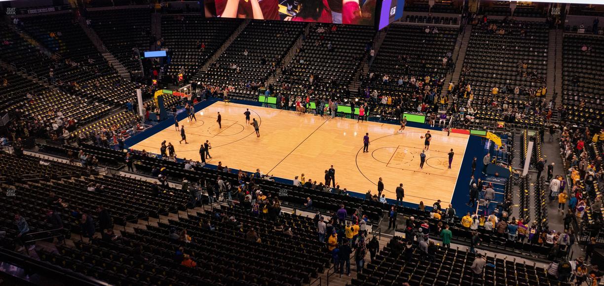 Ball Arena - Section 339 Seat View