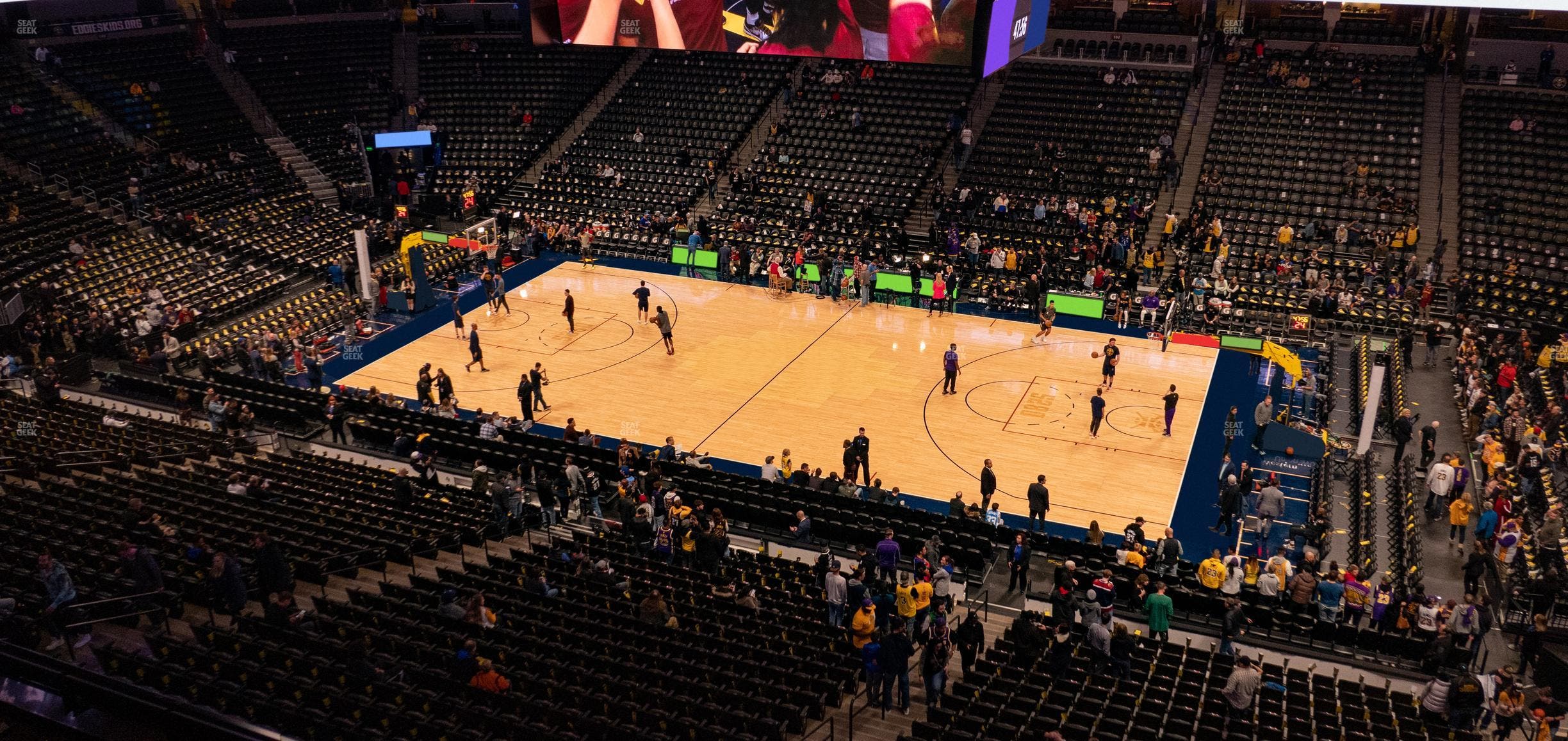 Ball Arena - Section 339 Seat View