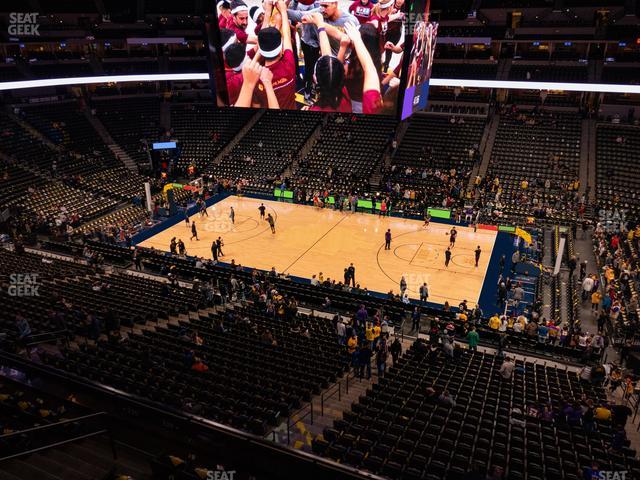 Ball Arena - Section 339 Seat View Ball Arena - Section 339 Seat View