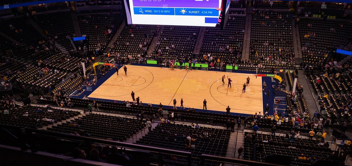 Ball Arena - Section 340 Seat View