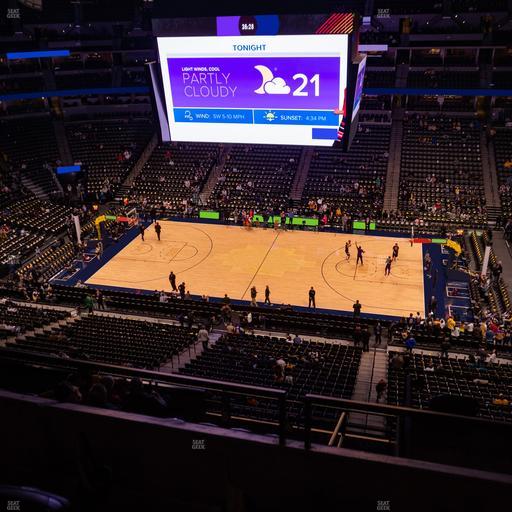 Ball Arena - Section 340 Seat View